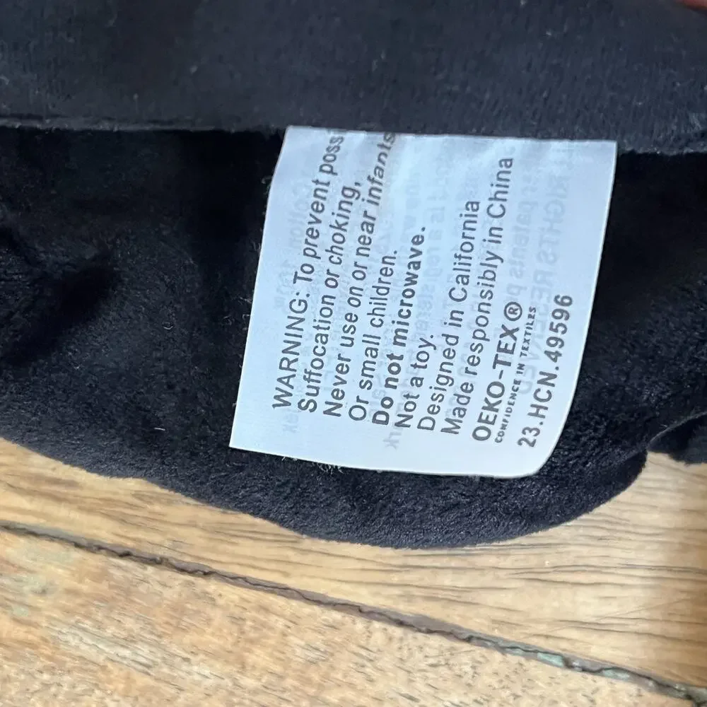 Nodpod Weighted Blanket For Your Eyes Sleep Mask Onyx Black